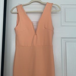 Missguided orange gown
